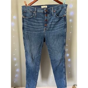 Madewell High Rise Skinny Jeans
